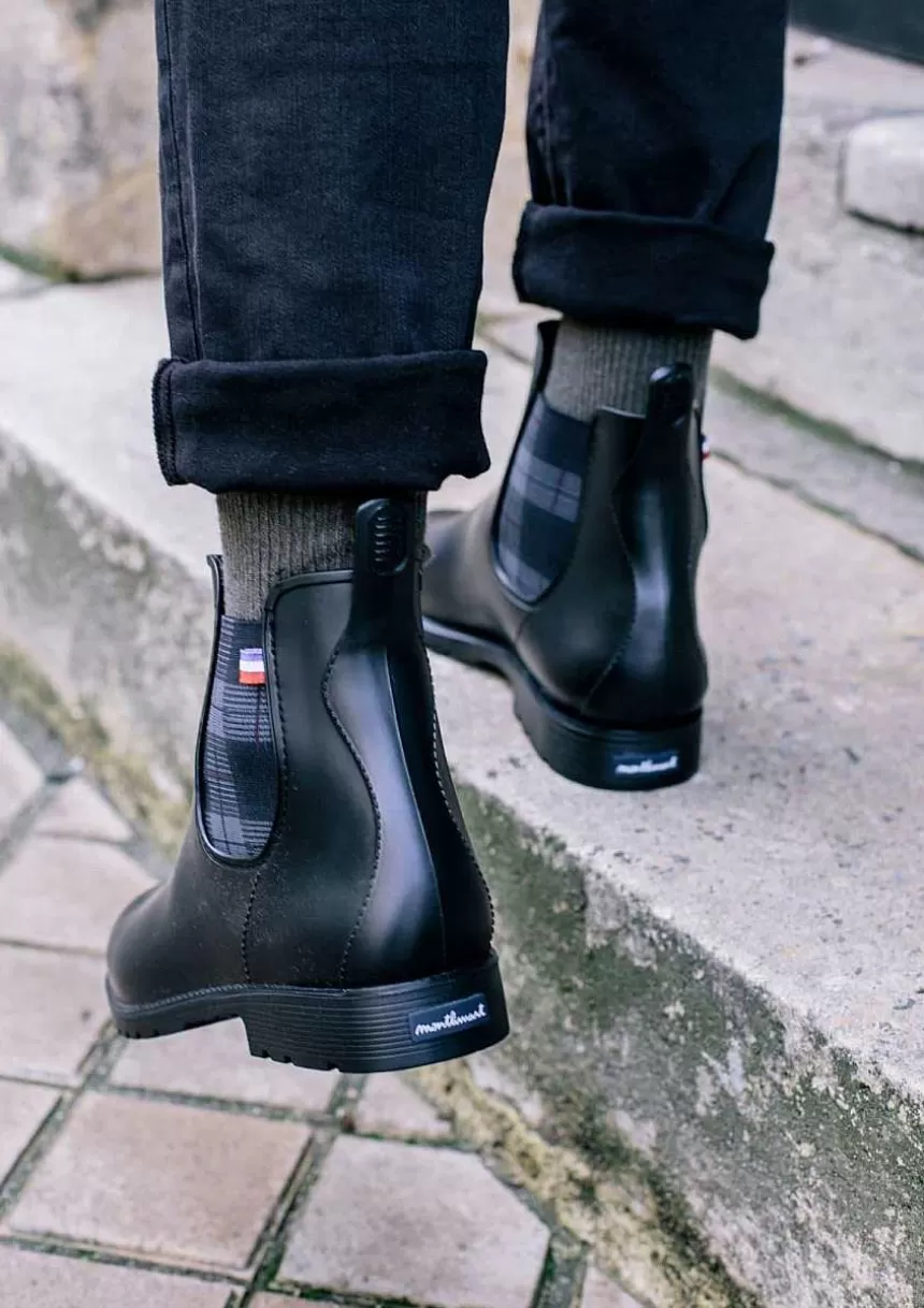 Montlimart Boots De Pluie>Boots Montpluie Noir