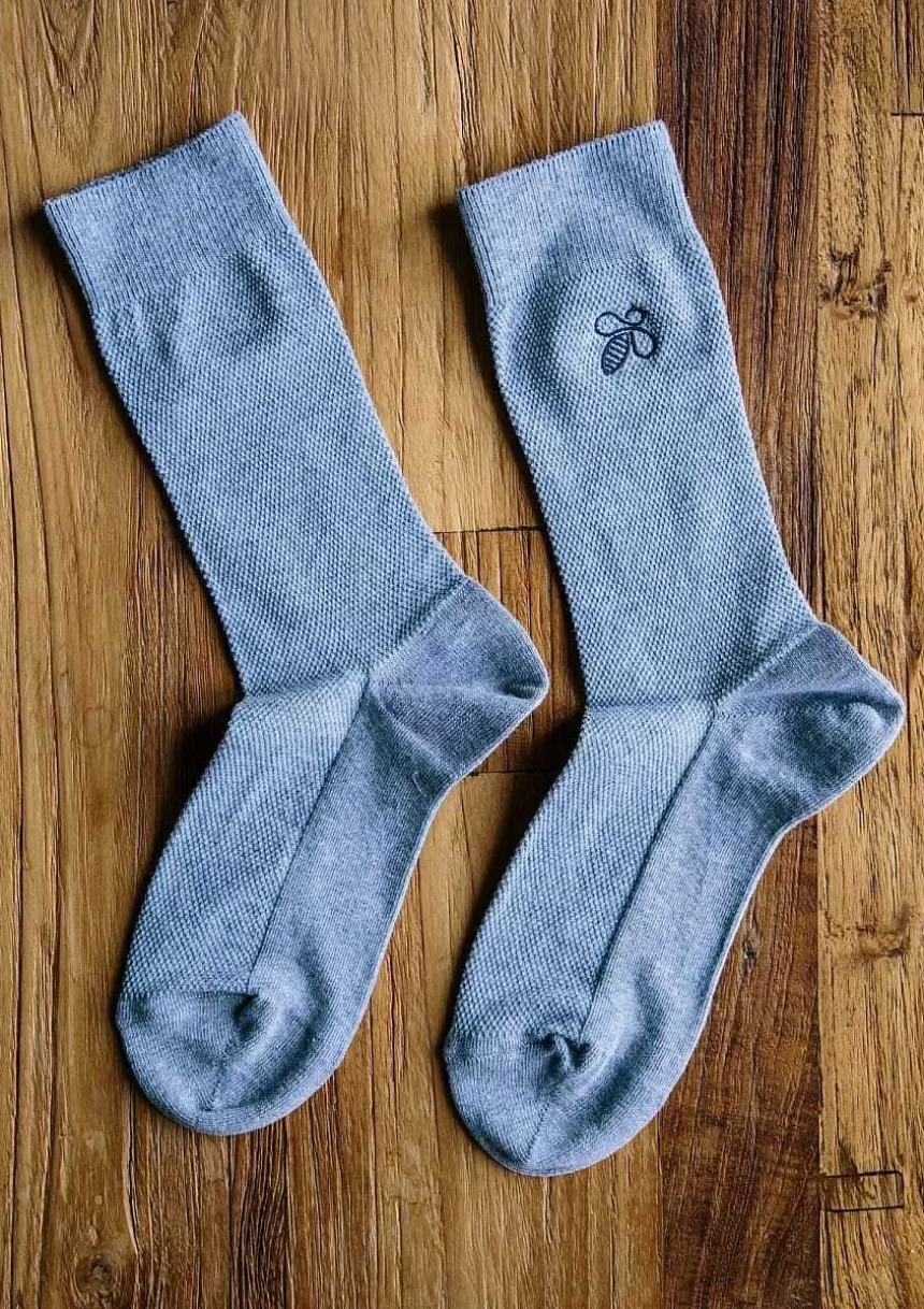 Montlimart Ceintures & Chaussettes>Chaussettes Montlisocks Gris Clair