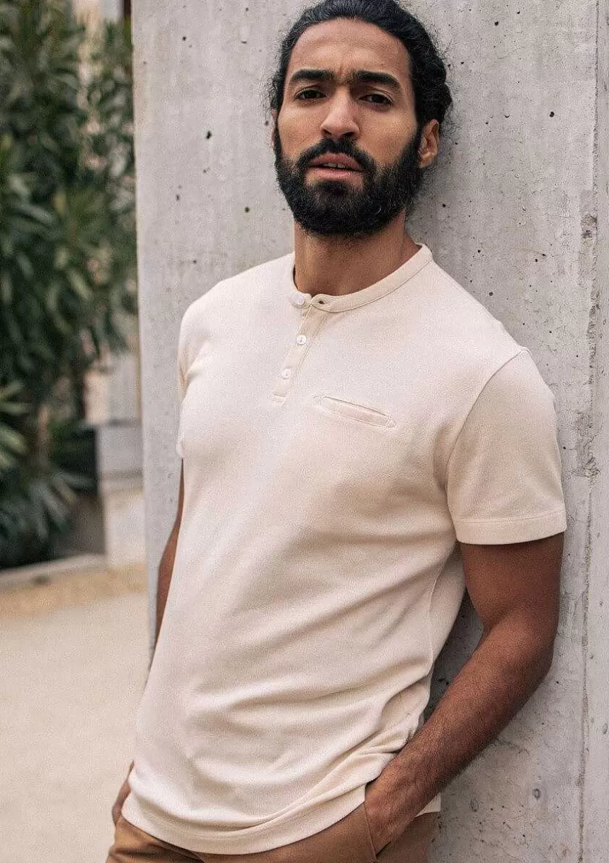 Montlimart Polos>Polo Montpolo Beige