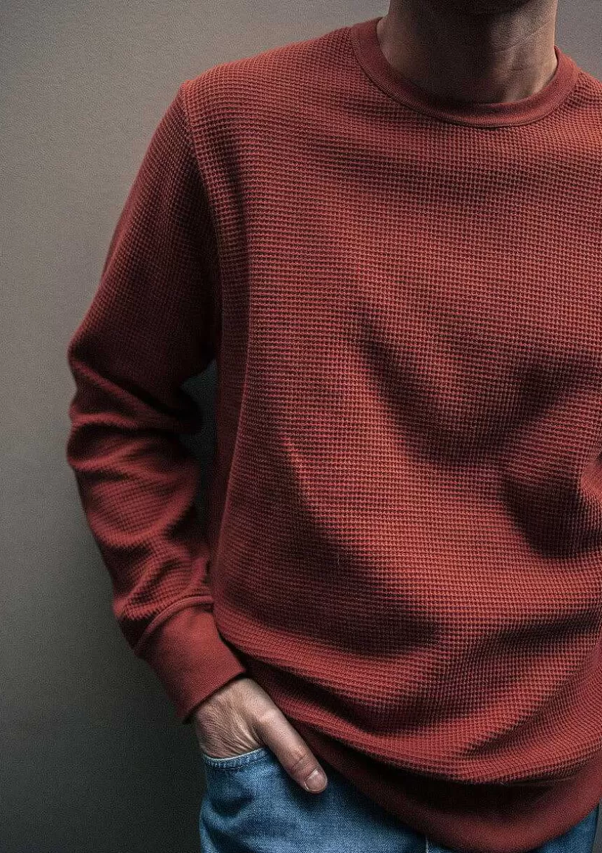 Montlimart Sweats>Sweat Monde Terracotta