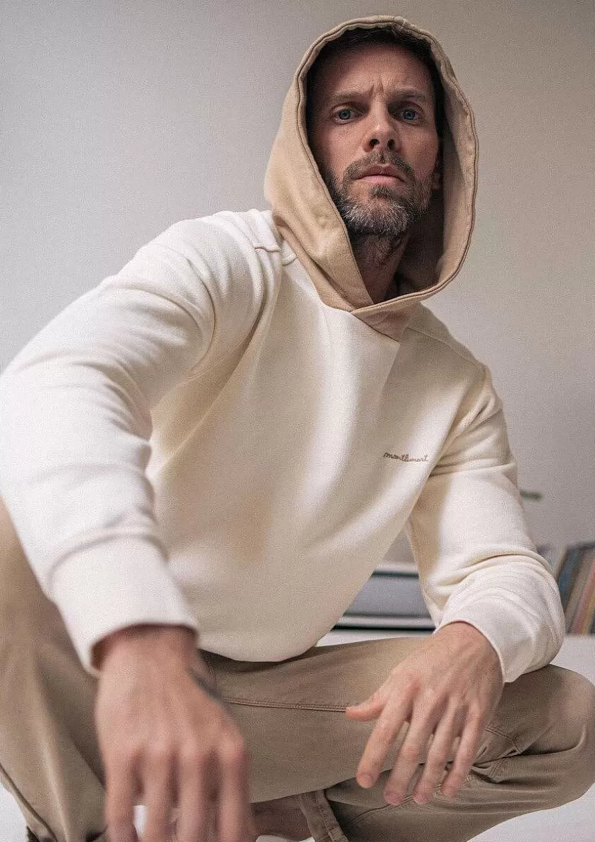 Montlimart Sweats>Sweat Ressource Ecru/ Beige